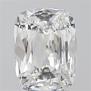 Picture of Natural Diamond 1.51 Carats, Cushion with  Cut, E Color, VS2 Clarity and Certified by GIA