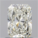 Natural Diamond 0.70 Carats, Radiant with  Cut, J Color, VS1 Clarity and Certified by GIA