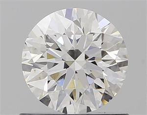 Picture of Natural Diamond 0.70 Carats, Round with Excellent Cut, D Color, SI2 Clarity and Certified by GIA