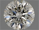 Natural Diamond 0.72 Carats, Round with Excellent Cut, J Color, VS2 Clarity and Certified by GIA