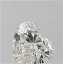 Natural Diamond 3.03 Carats, Heart with  Cut, K Color, SI1 Clarity and Certified by GIA