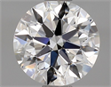 Natural Diamond 0.90 Carats, Round with Excellent Cut, E Color, VS2 Clarity and Certified by GIA