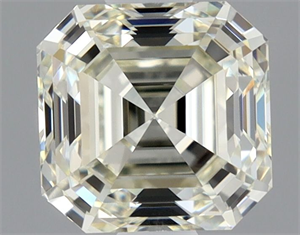 Picture of Natural Diamond 0.95 Carats, Asscher with  Cut, M Color, IF Clarity and Certified by GIA
