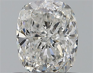 Foto Diamante Natural 0.70 quilates, Del cojín , Color F, claridad VVS2 y certificado GIA de