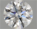 Natural Diamond 2.01 Carats, Round with Excellent Cut, E Color, VVS1 Clarity and Certified by GIA