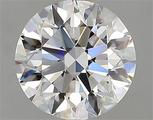 Picture of Natural Diamond 2.01 Carats, Round with Excellent Cut, E Color, VVS1 Clarity and Certified by GIA