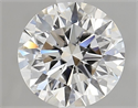 Lab Grown Diamond 2.02 Carats, Round with Ideal Cut, E Color, VVS2 Clarity and Certified by IGI