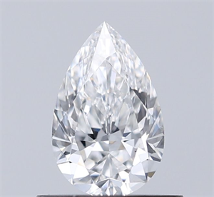 Picture of Natural Diamond 0.52 Carats, Pear with  Cut, E Color, VS1 Clarity and Certified by GIA