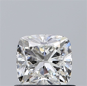 Foto Diamante Natural 0.73 quilates, Del cojín , Color G, claridad VS2 y certificado GIA de