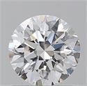 Natural Diamond 0.91 Carats, Round with Excellent Cut, E Color, VVS2 Clarity and Certified by GIA