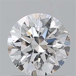 Picture of Natural Diamond 0.91 Carats, Round with Excellent Cut, E Color, VVS2 Clarity and Certified by GIA