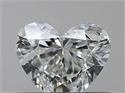 Natural Diamond 0.40 Carats, Heart with  Cut, J Color, VVS2 Clarity and Certified by GIA
