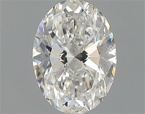 Foto Diamante Natural 0.50 quilates, Ovalado , Color F, claridad SI1 y certificado GIA de