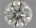 Diamante Natural 0.45 quilates, Redondo , Color J, claridad IF y certificado IGI