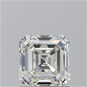 Natural Diamond 1.52 Carats, Asscher with  Cut, I Color, VS2 Clarity and Certified by GIA