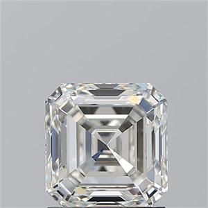 Picture of Natural Diamond 1.52 Carats, Asscher with  Cut, I Color, VS2 Clarity and Certified by GIA