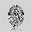 Diamante Natural 0.73 quilates, Ovalado , Color H, claridad VVS1 y certificado GIA