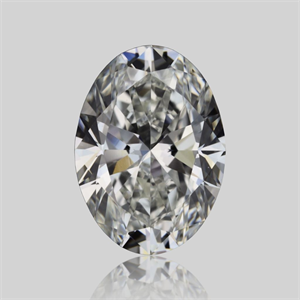 Picture of Natural Diamond 0.73 Carats, Oval with  Cut, H Color, VVS1 Clarity and Certified by GIA