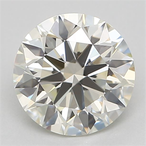 Picture of Natural Diamond 0.80 Carats, Round with Excellent Cut, L Color, VVS1 Clarity and Certified by GIA