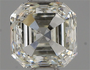 Foto Diamante Natural 0.70 quilates, Asscher , Color I, claridad SI2 y certificado IGI de