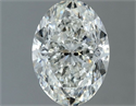 Diamante Natural 1.20 quilates, Ovalado , Color F, claridad SI1 y certificado IGI