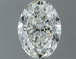 Foto Diamante Natural 1.20 quilates, Ovalado , Color F, claridad SI1 y certificado IGI de