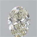 Diamante Natural 1.70 quilates, Ovalado , Color L, claridad SI1 y certificado GIA