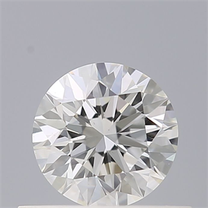 Picture of Natural Diamond 0.50 Carats, Round with Excellent Cut, F Color, VS1 Clarity and Certified by IGI