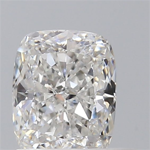 Foto Diamante Natural 0.70 quilates, Del cojín , Color F, claridad VS1 y certificado GIA de