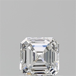Picture of Natural Diamond 0.70 Carats, Asscher with  Cut, G Color, VS1 Clarity and Certified by GIA
