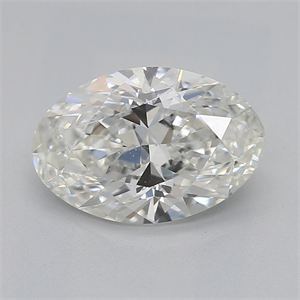 Picture of Natural Diamond 1.20 Carats, Oval with  Cut, I Color, VS1 Clarity and Certified by GIA