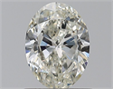 Diamante Natural 0.70 quilates, Ovalado , Color J, claridad SI2 y certificado GIA