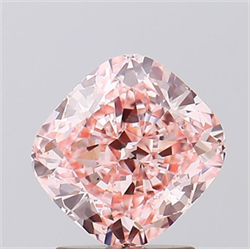 Picture of Lab Grown Diamond 2.04 Carats, Cushion with  Cut, Fancy Vivid Pink Color, VS2 Clarity and Certified by IGI