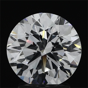 Picture of Natural Diamond 2.24 Carats, Round with Excellent Cut, D Color, IF Clarity and Certified by GIA