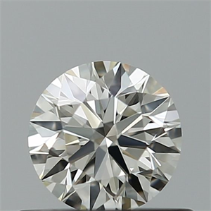 Picture of Natural Diamond 0.40 Carats, Round with Excellent Cut, H Color, VVS1 Clarity and Certified by IGI
