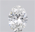 Natural Diamond 0.50 Carats, Oval with  Cut, E Color, VS1 Clarity and Certified by IGI
