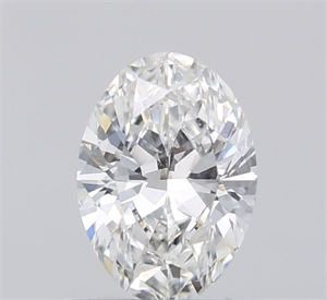 Picture of Natural Diamond 0.50 Carats, Oval with  Cut, E Color, VS1 Clarity and Certified by IGI