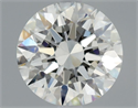Natural Diamond 1.01 Carats, Round with Excellent Cut, J Color, VVS2 Clarity and Certified by GIA