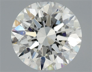 Picture of Natural Diamond 1.01 Carats, Round with Excellent Cut, J Color, VVS2 Clarity and Certified by GIA