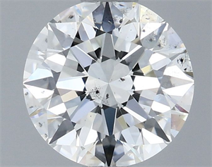 Foto Diamante Natural 0.90 quilates, Redondo , Color G, claridad SI1 y certificado IGI de