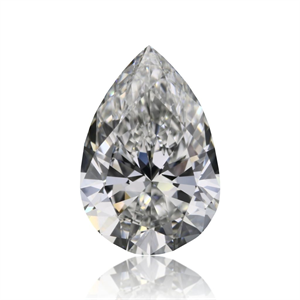 Picture of Natural Diamond 0.70 Carats, Pear with  Cut, E Color, VS1 Clarity and Certified by GIA