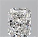 Natural Diamond 0.70 Carats, Radiant with  Cut, H Color, VS1 Clarity and Certified by GIA