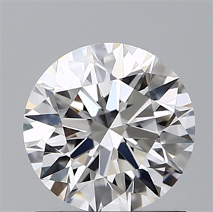 Picture of Lab Grown Diamond 1.04 Carats, Round with Ideal Cut, D Color, VVS2 Clarity and Certified by IGI