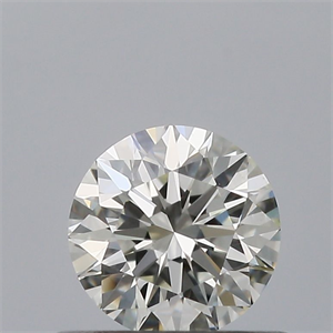 Picture of Natural Diamond 0.43 Carats, Round with Excellent Cut, H Color, VS1 Clarity and Certified by IGI