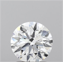 Lab Grown Diamond 1.42 Carats, Round with Excellent Cut, D Color, VVS2 Clarity and Certified by IGI