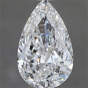 Picture of Natural Diamond 0.80 Carats, Pear with  Cut, F Color, VVS1 Clarity and Certified by GIA