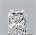 Diamante Natural 0.23 quilates, Radiante , Color D, claridad VVS1 y certificado GIA