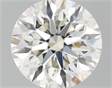 Natural Diamond 0.78 Carats, Round with Excellent Cut, J Color, VVS1 Clarity and Certified by GIA