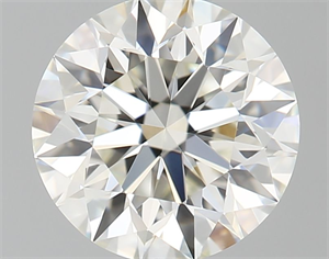 Picture of Natural Diamond 0.78 Carats, Round with Excellent Cut, J Color, VVS1 Clarity and Certified by GIA