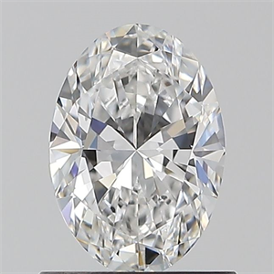 Picture of Natural Diamond 0.80 Carats, Oval with  Cut, E Color, VVS2 Clarity and Certified by GIA